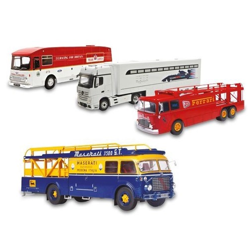 Racing car trasporters - trasporters, 1/43