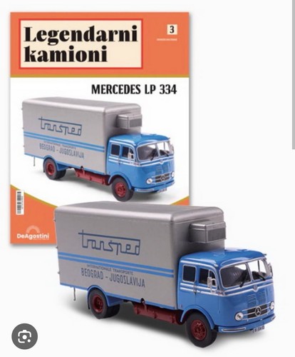 Camion mercedes - 1:43, (truck)