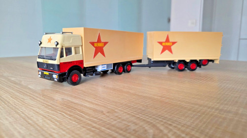 Camion mercedes con remolque - camion,
