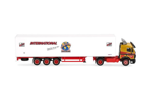 Herpa camion con rimorchio - con,